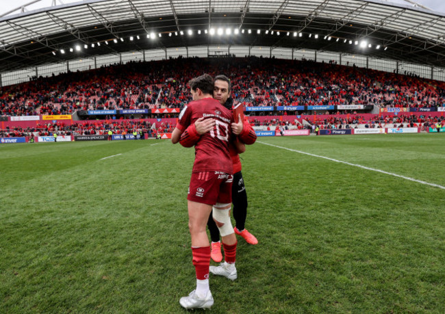 johann-van-graan-celebrates-after-the-game-with-joey-carbery