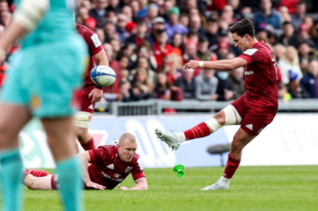 joey-carbery-takes-a-kick-with-keith-earls