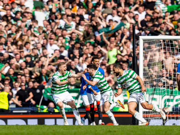 hampden-park-gasgow-uk-17th-apr-2022-scottish-cup-semi-final-celtic-versus-rangers-greg-taylor-of-celtic-celebrates-after-scoring-the-opening-goal-in-the-64th-minute-credit-action-plus-sports