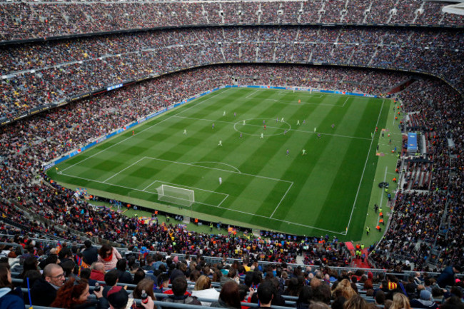 soccer-football-womens-champions-league-semi-final-first-leg-fc-barcelona-v-vfl-wolfsburg-camp-nou-barcelona-spain-april-22-2022-general-view-inside-the-stadium-reutersalbert-gea