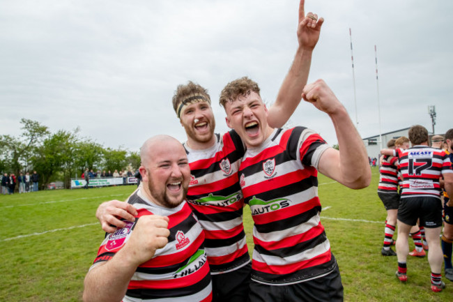 davie-murphy-timmy-morrissey-and-james-doyle-and-celebrate-after-the-game