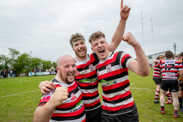 davie-murphy-timmy-morrissey-and-james-doyle-and-celebrate-after-the-game