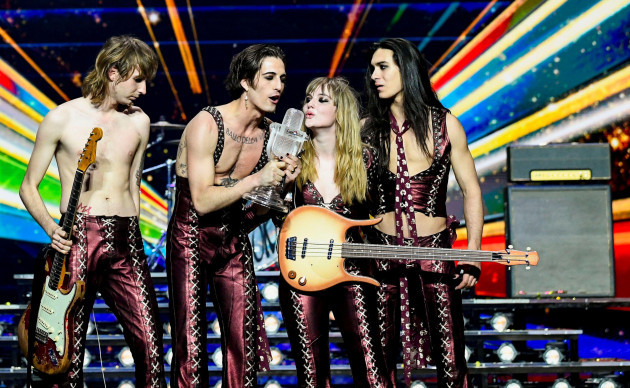 maneskin-of-italy-appear-on-stage-after-winning-the-2021-eurovision-song-contest-in-rotterdam-netherlands-may-23-2021-reuterspiroschka-van-de-wouw