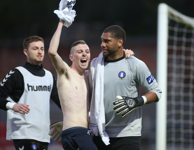 freddy-hall-is-congratulated-by-a-fan-after-the-game