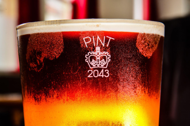 a-pint-glass-etched-with-the-crown-stamp-rather-than-the-european-ce-marking-as-ukip-mep-bill-etheridge-has-backed-calls-for-the-return-of-traditional-crown-stamps-on-britains-pint-glasses