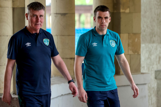 stephen-kenny-and-seamus-coleman-arrive-for-the-press-conference