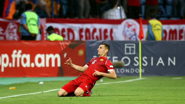 Eduard-spertsyan-celebrastes a marqué le premier but
