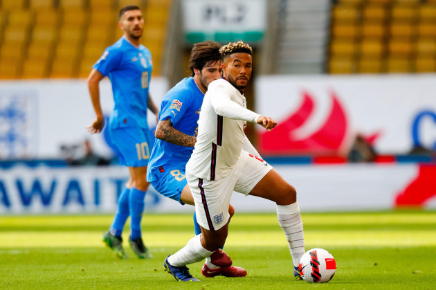 11th-june-2022-molineux-stadium-wolverhampton-west-midlands-england-uefa-nations-league-football-england-versus-italy-reece-james-of-england-looks-to-get-away-from-sandro-tonali-of-italy