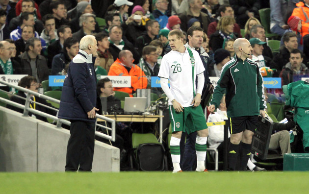 james-mcclean-talks-to-giovanni-trapattoni-as-he-comes-on-for-his-debut