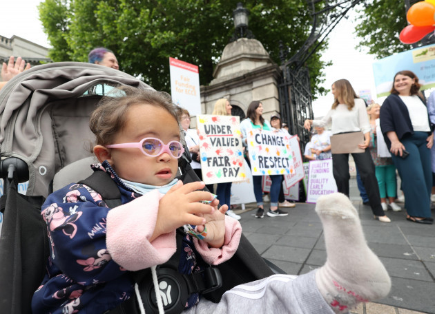 childcare protest