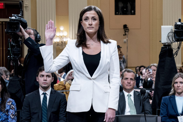 washington-united-states-28th-june-2022-cassidy-hutchinson-former-aide-to-trump-white-house-chief-of-staff-mark-meadows-is-sworn-in-to-testify-as-the-house-select-committee-investigating-the-jan