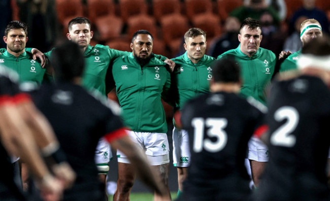 dave-heffernan-nick-timoney-bundee-aki-jordan-larmour-niall-scannell-and-jeremy-loughman-during-the-maori-all-blacks-haka