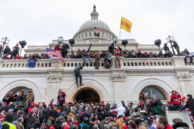 washington-dc-united-states-06th-jan-2021-protesters-seen-all-over-capitol-building-where-pro-trump-supporters-riot-and-breached-the-capitol-rioters-broke-windows-and-breached-the-capitol-buildin