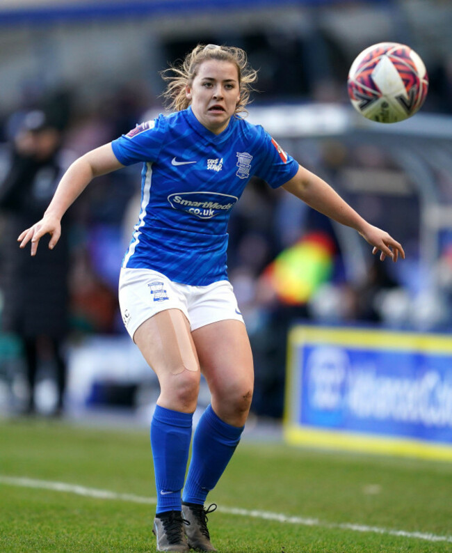 birmingham-citys-emily-whelan-during-the-barclays-fa-womens-super-league-match-at-st-andrews-birmingham-picture-date-sunday-february-6-2022