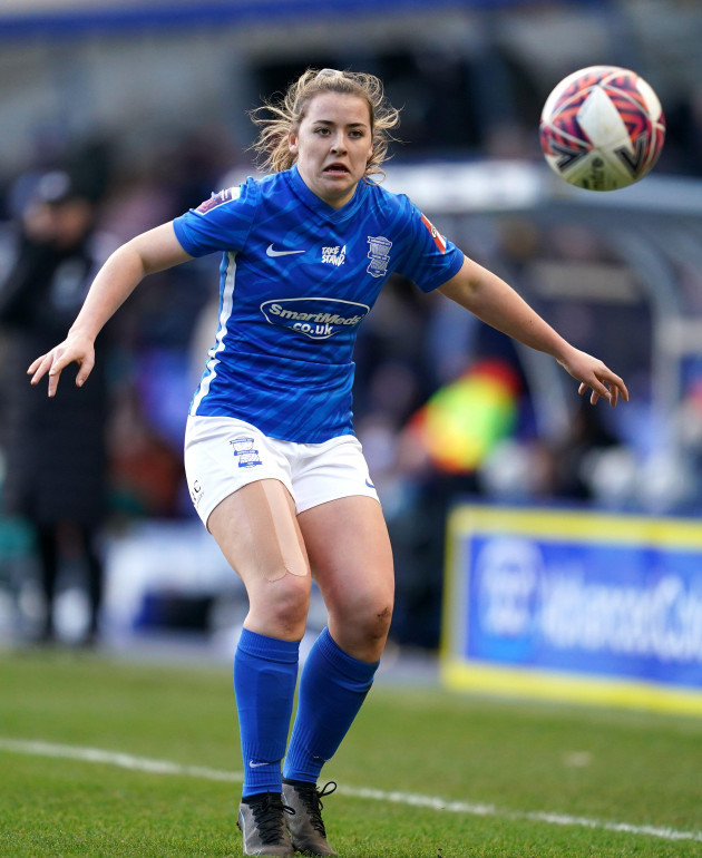 birmingham-citys-emily-whelan-during-the-barclays-fa-womens-super-league-match-at-st-andrews-birmingham-picture-date-sunday-february-6-2022