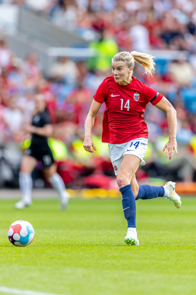 oslo-norway-25-june-2022-ada-hegerberg-of-norway-in-action-during-the-international-football-friendly-match-between-norway-women-and-new-zealand-women-at-the-ullevaal-stadion-in-oslo-norway-credit