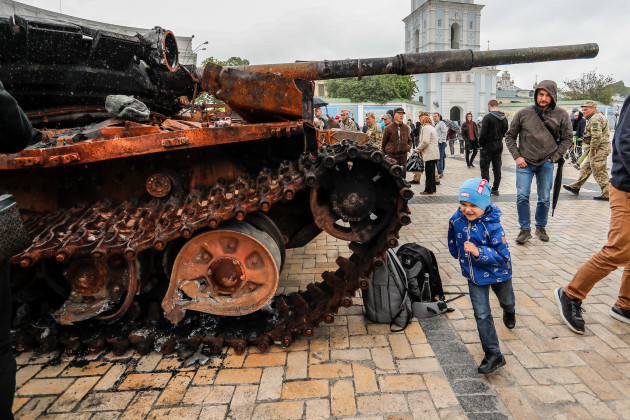russian-military-wreckage-on-display-in-kyiv