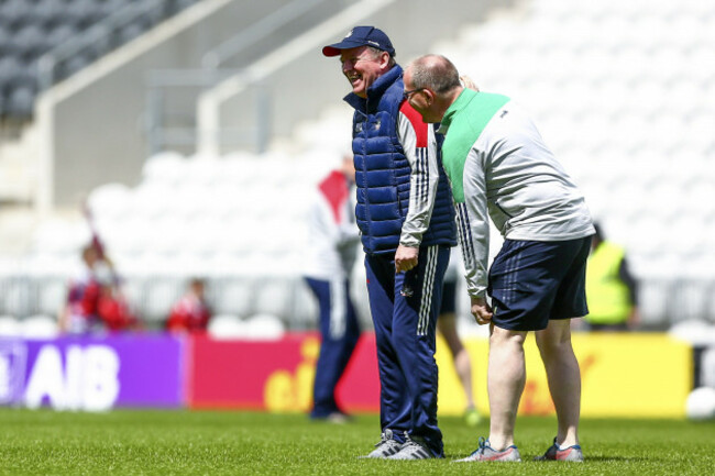 john-cleary-and-billy-lee-before-the-game