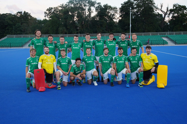 Ireland men's ice hockey after a 3-2 victory