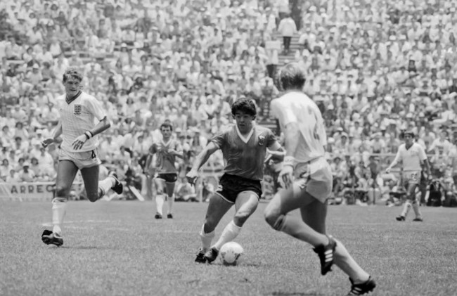 maradona-against-england-for-the-quarter-finals-of-football-world-cup-mexico-1986