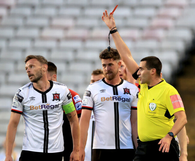 adriano-reale-shows-a-red-card-to-andy-boyle