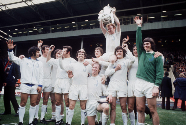 file-photo-dated-06-05-1972-of-leeds-united-celebrate-winning-the-fa-cup-left-right-mick-bates-paul-madeley-eddie-gray-paul-reaney-johnny-giles-jack-charlton-allan-clarke-billy-bremner-pete