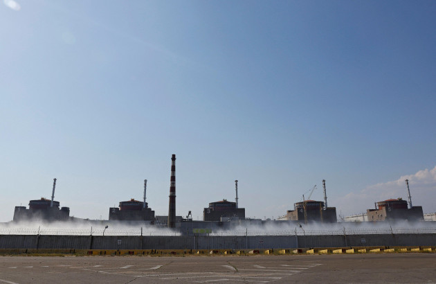 a-view-shows-the-zaporizhzhia-nuclear-power-plant-in-the-course-of-ukraine-russia-conflict-outside-the-russian-controlled-city-of-enerhodar-in-zaporizhzhia-region-ukraine-august-30-2022-reutersale
