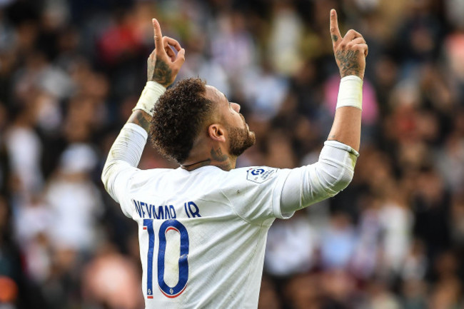 paris-france-france-10th-sep-2022-neymar-jr-of-psg-celebrates-his-goal-during-the-ligue-1-match-between-paris-saint-germain-psg-and-stade-brestois-brest-at-parc-des-princes-stadium-on-septemb