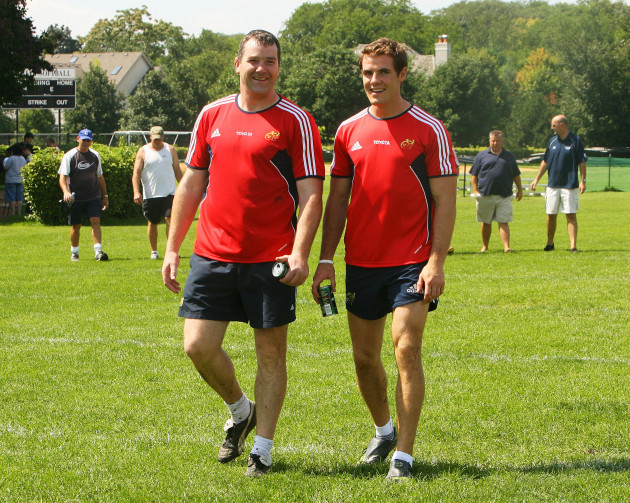 Barry Murphy and Anthony Foley