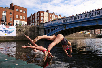 Liffey Swim Race 8
