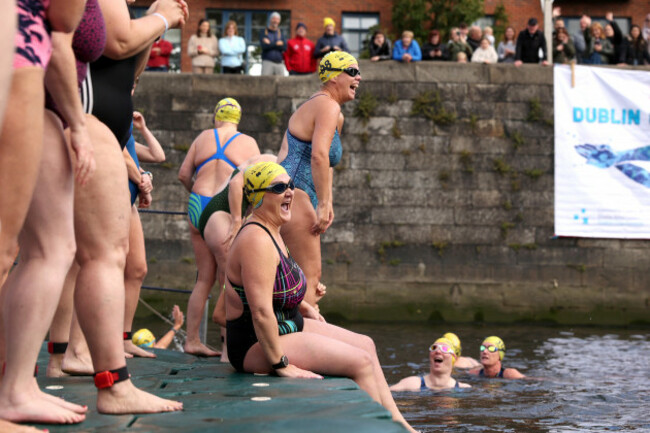 Liffey Swim Race 7