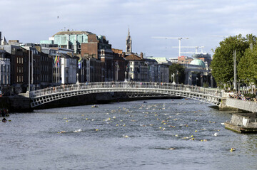Liffey Swim womens race 10