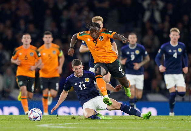 scotlands-ryan-christie-left-and-republic-of-irelands-michael-obafemi-battle-for-the-ball-during-the-uefa-nations-league-group-e-match-at-hampden-park-glasgow-picture-date-saturday-september-24