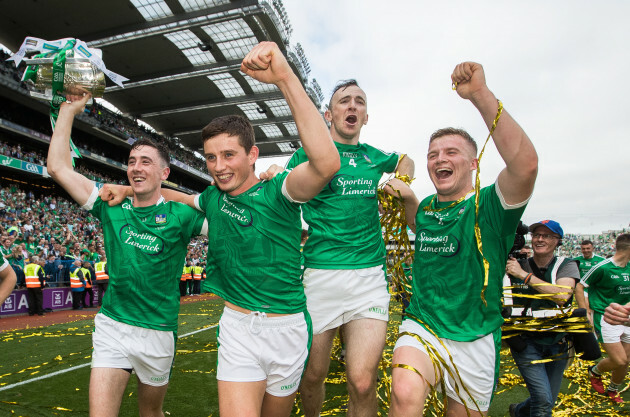 diarmaid-byrnes-gearoid-hegarty-richie-english-and-peter-casey-celebrate-after-the-game-with-the-liam-maccarthy