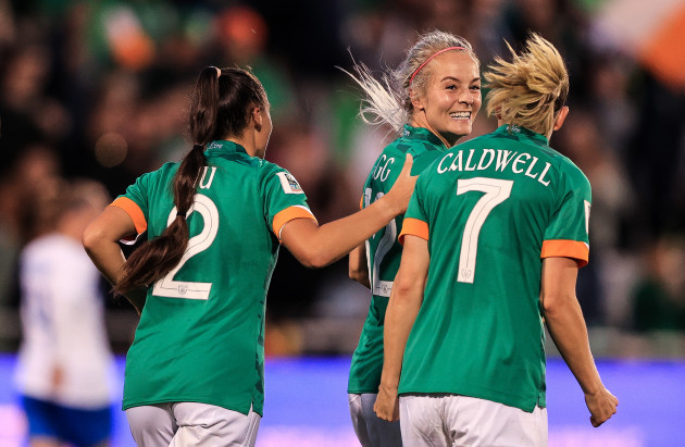 lily-agg-celebrates-scoring-their-first-goal-with-diane-caldwell-and-jessica-ziu