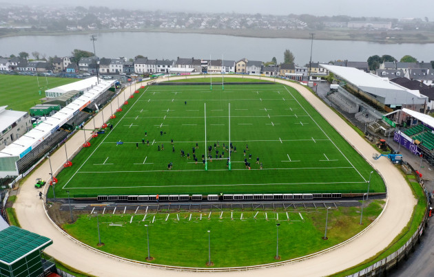a-view-of-the-connacht-team-training-on-the-new-artificial-playing-surface-at-the-sportsground