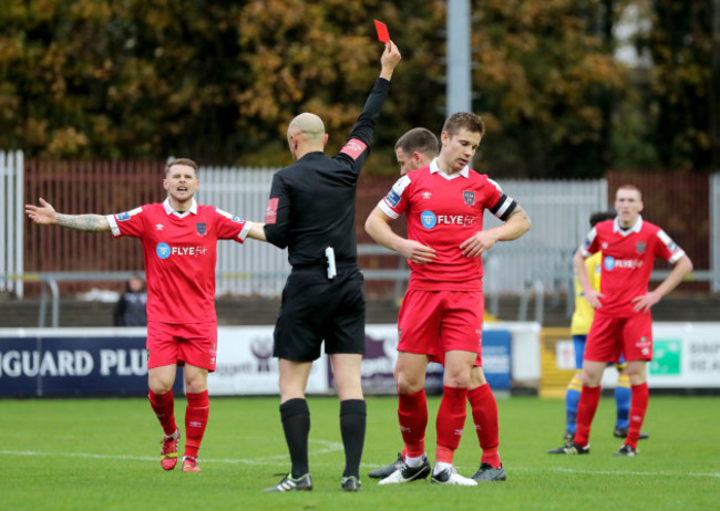 luke-byrne-recieves-a-yellow-card