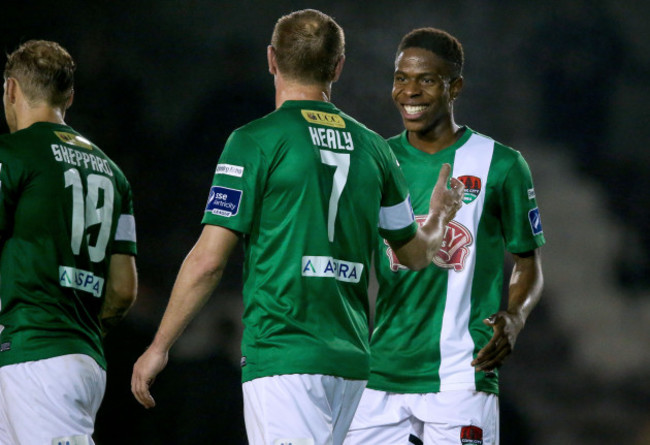 chiedozie-ogbene-celebrates-scoring-a-goal-with-sean-colin-healy