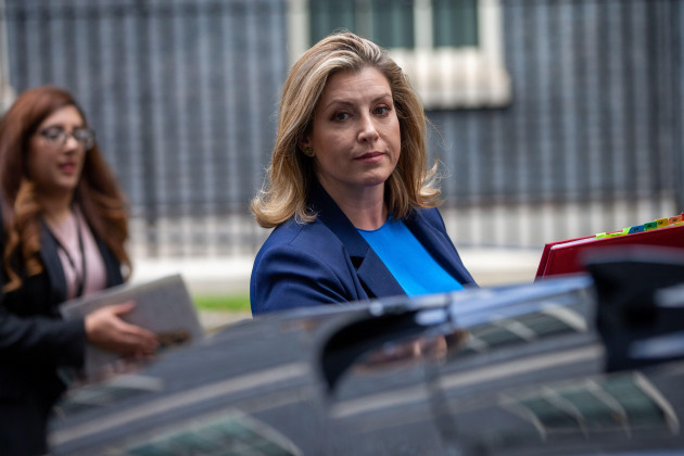london-england-uk-13th-oct-2022-lord-president-of-the-council-and-leader-of-the-house-of-commons-penny-mordaunt-is-seen-leaving-10-downing-street-credit-image-tayfun-salcizuma-press-w