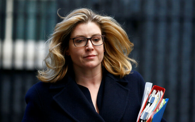 britains-secretary-of-state-for-international-development-penny-mordaunt-leaves-10-downing-street-london-britain-november-12-2018-reuterssimon-dawson