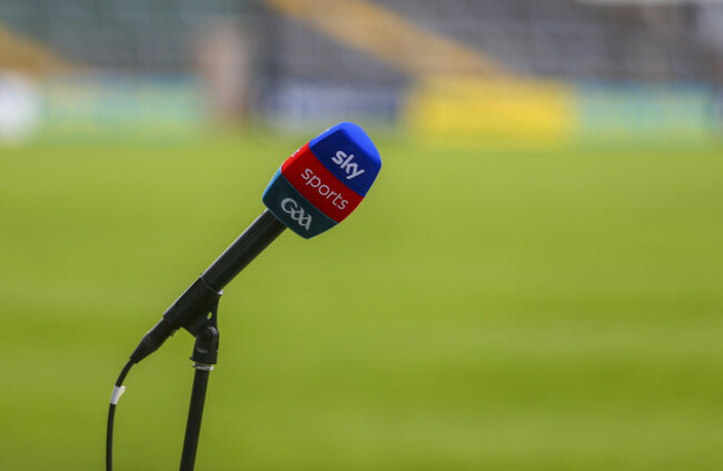 a-general-view-of-the-sky-sports-microphones-before-the-game