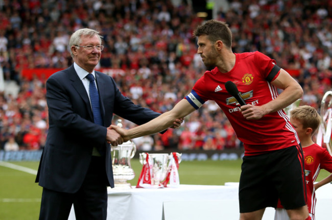 alex-ferguson-and-michael-carrick-file-photo