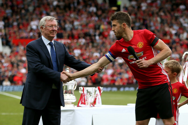 alex-ferguson-and-michael-carrick-file-photo