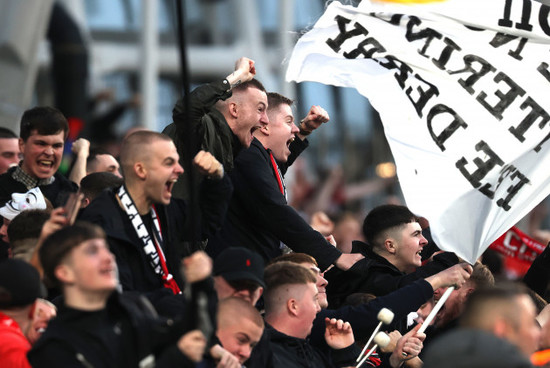 derry-fans-celebrate-jamie-mcgonigle-scoring-a-goal