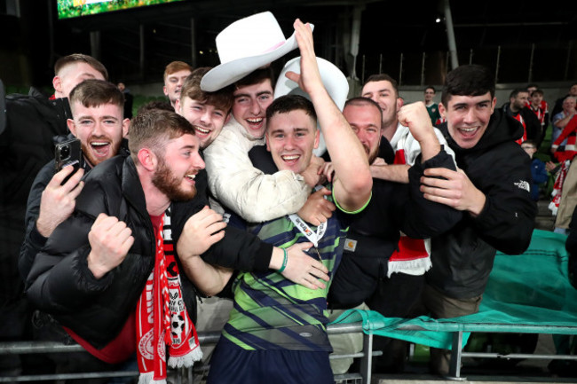 brian-maher-celebrates-with-fans-after-the-game