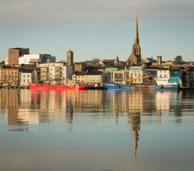 wexfordtownireland02172018trawlersatthequayside