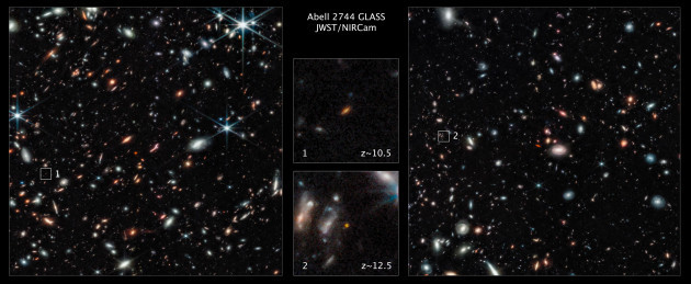 Nasa's James Webb Space Telescope Spots Early Galaxies Hidden From Hubble