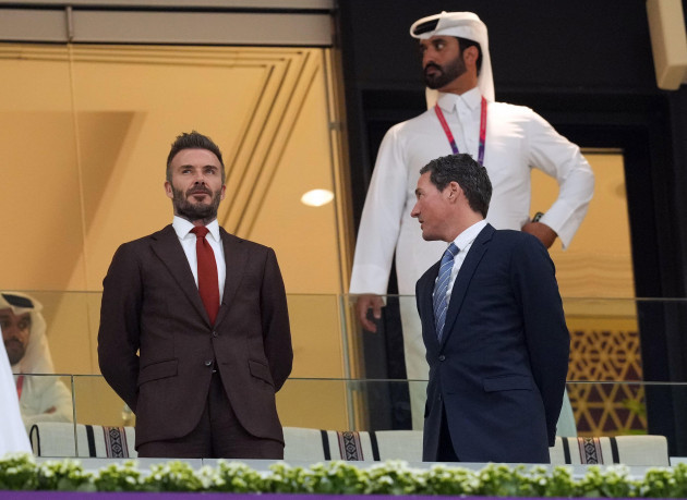 david-beckham-in-the-stands-with-dave-gardner-during-the-fifa-world-cup-group-b-match-at-the-al-bayt-stadium-al-khor-picture-date-friday-november-25-2022