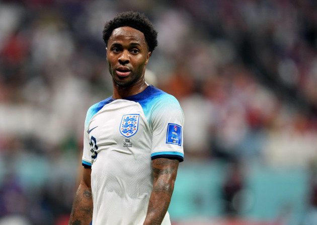 englands-raheem-sterling-during-the-fifa-world-cup-group-b-match-at-the-al-bayt-stadium-al-khor-picture-date-friday-november-25-2022