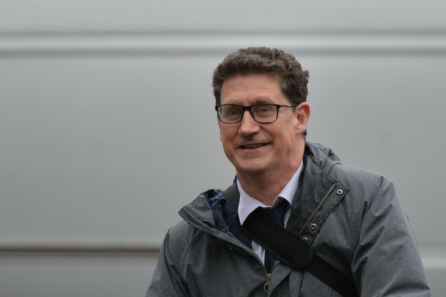 eamon-ryan-leader-of-the-green-party-and-minister-for-the-environment-climate-and-communications-arrives-ahead-todays-cabinet-meeting-at-dublin-castle-on-friday-28-may-2021-in-dublin-ireland